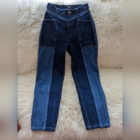 BDG Denim - BDG Urban Outfitters High-waisted Colorblock Mom Jeans Sz.24